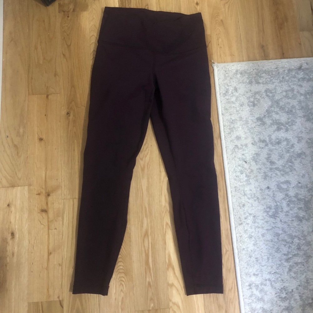 Maroon Yogalicious Leggings